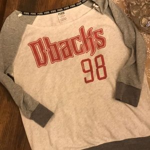 Victoria Secret Pink DBacks Sweatshirt